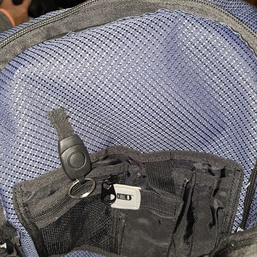 A J World backpack.  It's pre-owned but still in great condition.